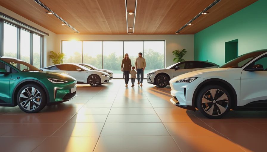Visual context for newest electric cars