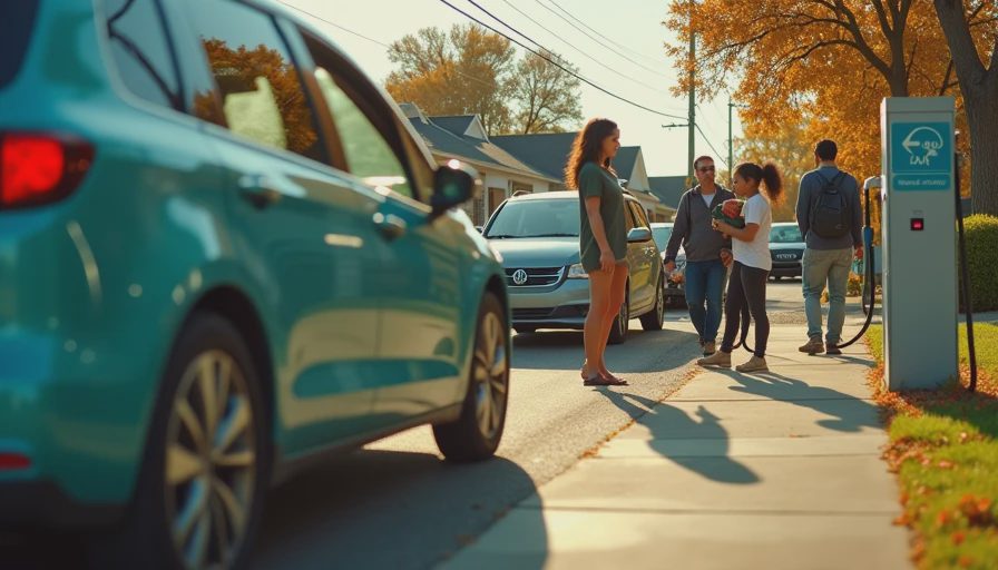 Visual context for electric minivans