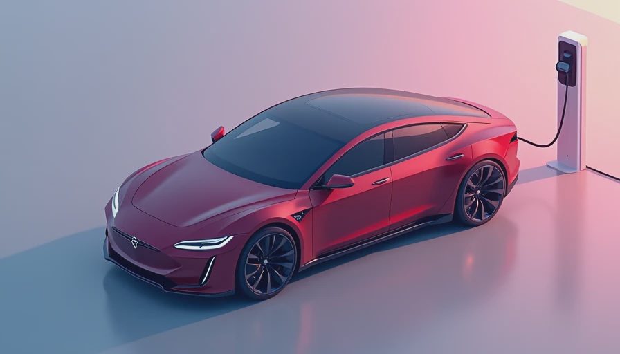 Illustration for best electric luxury cars