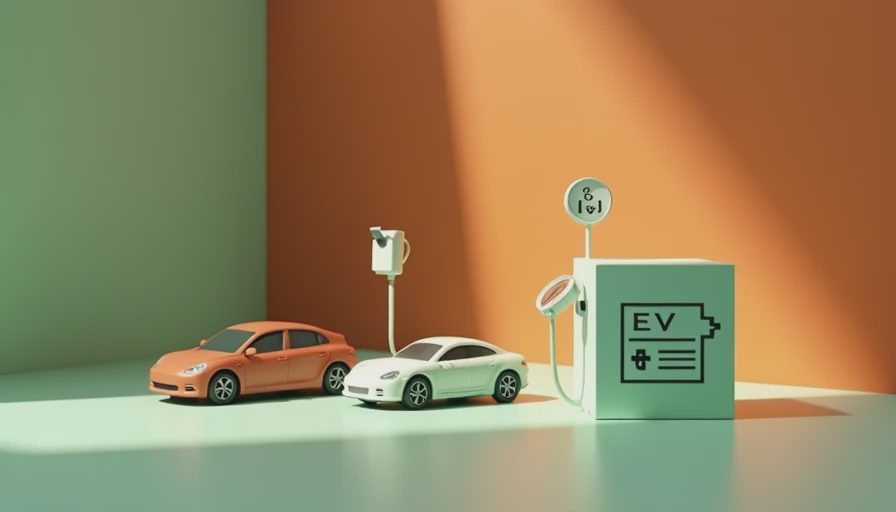 Visual context for types of ev cars